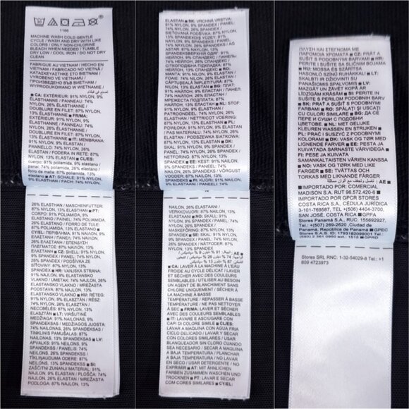 Athleta Hybrid High Rise Cargo Leggings Womens Size 14 Black Athleisure 982353 - Picture 9 of 11